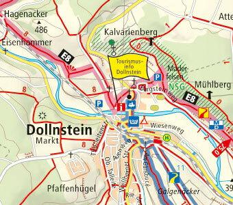 Produktbild PUBLICPRESS Leporello Wanderkarte Altmühltal-Panoramaweg, Gunzenhausen - Kelheim