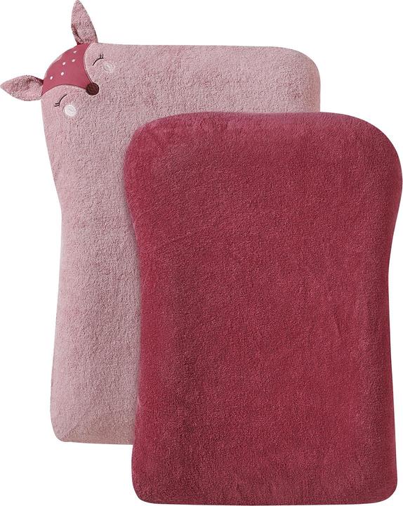 Image du produit Vertbaudet Lot de 2 housses de protection en éponge pour le matelas à langer de bébé