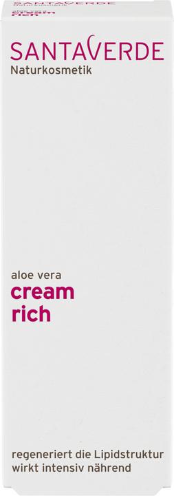 Actual product image SantaVerde Aloe Vera Cream Rich (30 ml, Day cream)