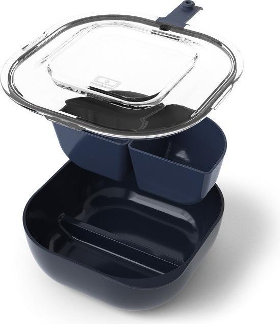 Actual product image Monbento Lunch Box MB Gourmet with 2 Compartments Made in France - Leakproof Lunch Box for Work/Sc