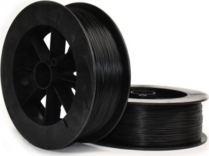 Actual product image NinjaTek Eel TPU conductive midnight 1.75mm 500g coil (TPU, 1.75 mm, 500 g, Black)