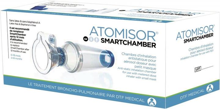 Oscimed Sa Inhalationskammer für Dosieraerosole mit Kindermaske 1-6 Jahre