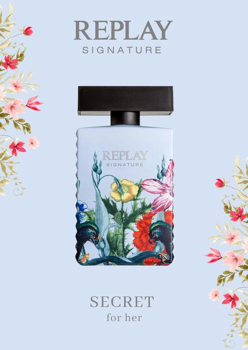 Replay Signature Secret For Woman Edtv (Eau de Toilette, 100 ml)