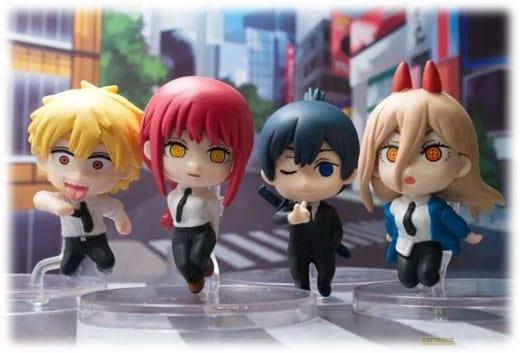 Image du produit Takara Tomy Chainsaw Man Twinchees Minifigures Hoppin' 5 cm Display (24)