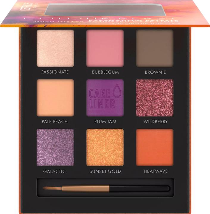 Actual product image Catrice Colour Blast Eyeshadow Palette 010 Tangerine meets Lilac (010 Tangerine meets Lilac)