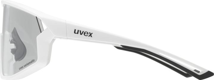 Uvex Sports Skyryse V (White Matt, Variomatic Litemirror Silver)