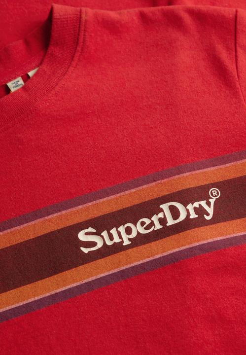Produktbild Superdry Lässiges Venue T-Shirt mit Streifen und Logo (S)