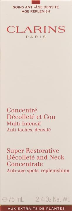 Immagine prodotto Clarins Super Restorative - Concentrato per décolleté e collo (Crema corpo, 75 ml)