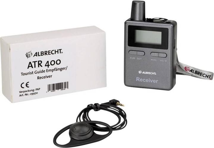 Actual product image Albrecht ATR 400 29970 Tour Guide System (0.20 km)