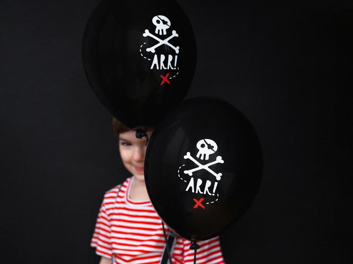 Produktbild Partydeco Luftballons Piraten (6St.) (6 x)