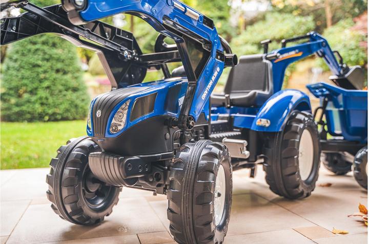 Immagine prodotto Falk Toys Trattore per bambini XXL con rimorchio