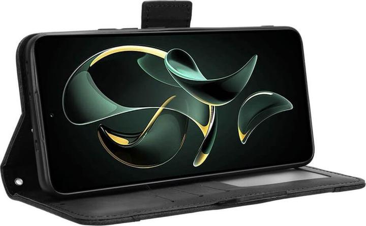 Actual product image Cover-Discount Xiaomi 13T / 13T Pro - Case with many card slots black (Xiaomi 13T)