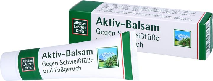 Allgäuer Latschenkiefer Aktiv-Balsam gegen Schweissfüsse und Fussgeruch, 50 ml Creme (Fussbad, 50 ml)