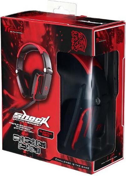 Actual product image Thermaltake Tt eSPORTS SHOCK Headset (Cable)