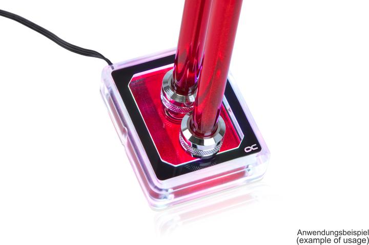 Actual product image Alphacool Alphac Eisblo XPX Pro Aurora Light Plexi