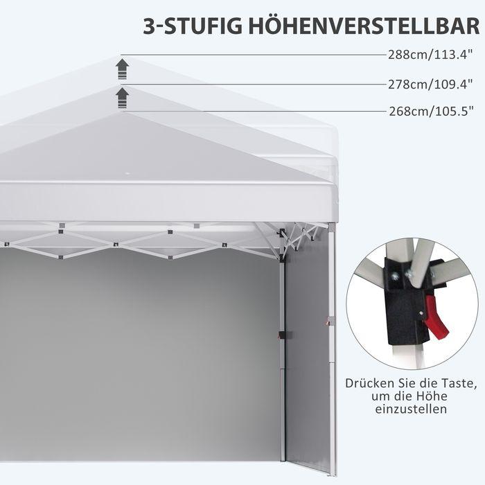 Produktbild Swisshandel24 Sandsackpavillon (297 cm, 297 cm)