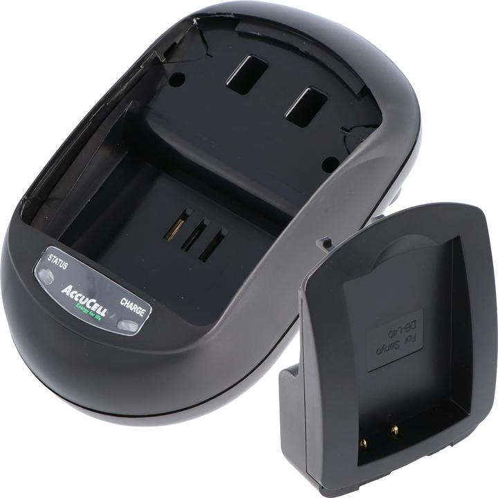 Produktbild AccuCell Ladegerät Sanyo DB-L40 Akku, Xacti DMX-HD1 (Kamera Akku Ladegerät)