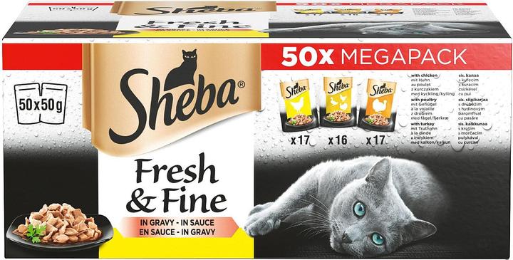 Sheba Fresh & Fine in Sauce (Adult, Senior, 1 Stk., 2500 g)