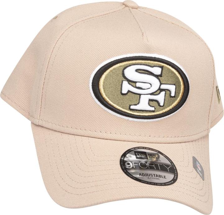 Actual product image New Era 9Forty A-Frame Cap - San Francisco 49ers camel beige (One size)