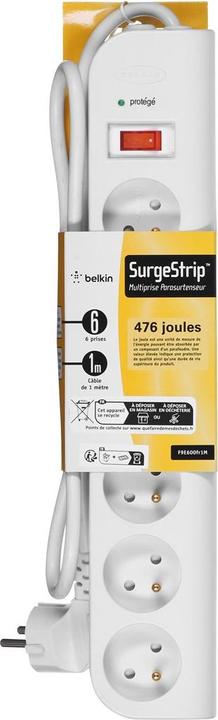 Produktbild Belkin Bloc Eco 6 Prises Cordon 1m (6 x, 1 m)