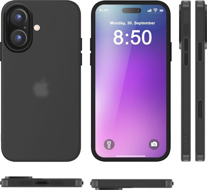 Produktbild Nalia Matt Silikon Hülle (Apple iPhone 16)