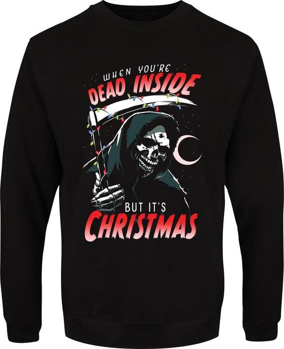 Produktbild Grindstore When You're Dead Inside But It's Christmas Sweatshirt (M)