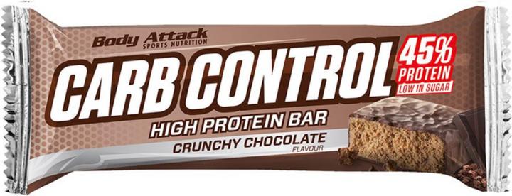 Produktbild Body Attack Carb Control (100g) (Crunchy Chocolate, 1 Stk., 100 g)