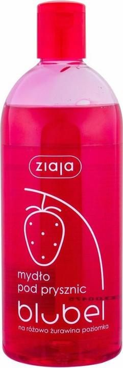 Actual product image Ziaja Cranberry & Wild Strawberry Shower Gel Soap 500ml (500 ml)