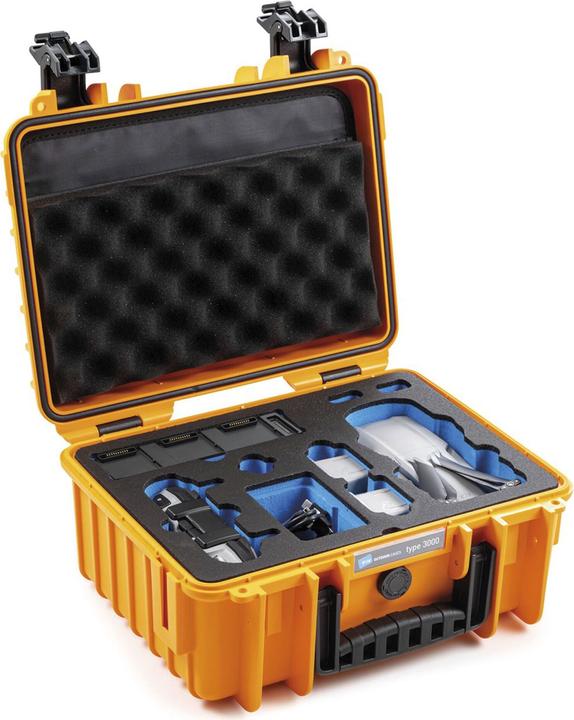 Produktbild B+W Transportkoffer für DJI Mavic Air 2 Type 3000 orange DerKoffer für deine DJI Mavic Air 2! (Drohnen Koffer, DJI Mavic Air 2)