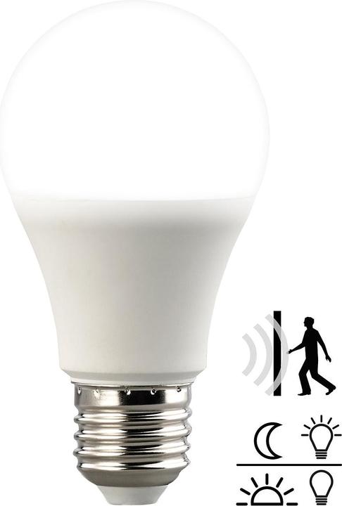 Produktbild Luminea LED-Lampe mit Radar-Bewegungs- & Lichtsensor (E27, 10 W, C)
