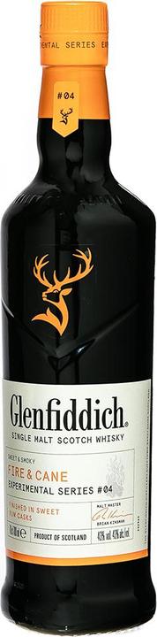 Actual product image Glenfiddich Single Malt Fire & Cane Experimental (Single Malt, Scotch whisky, 1 x 70 cl)