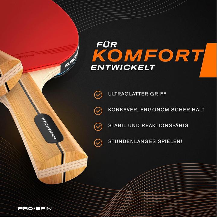 Produktbild Pro spin Schläger Set