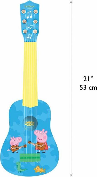 Produktbild Lexibook Peppa Wuz Meine erste Gitarre 21 Zoll / 53cm