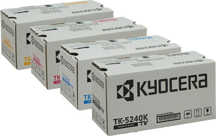 Produktbild Kyocera Original TK-5240 SET Multipack / Set mit allen vier Farben (M, Y, C, BK)
