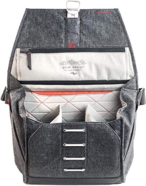 Image du produit Peak Design Everyday Messenger 13" Charcoal (Sac à bandoulière pour appareil photo)