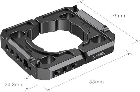 Image du produit SmallRig 2221 Mounting ClampÂ pour DJI Ronin S Gimbal (Plaque de montage Gimbal)