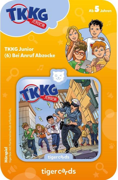 Produktbild Tigermedia Tigercard TKKG Junior Bei Anruf Abzocke (Deutsch)