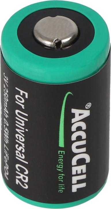 Produktbild AccuCell Akku CR2, CR-2 (1 Stk., CR2, 250 mAh)