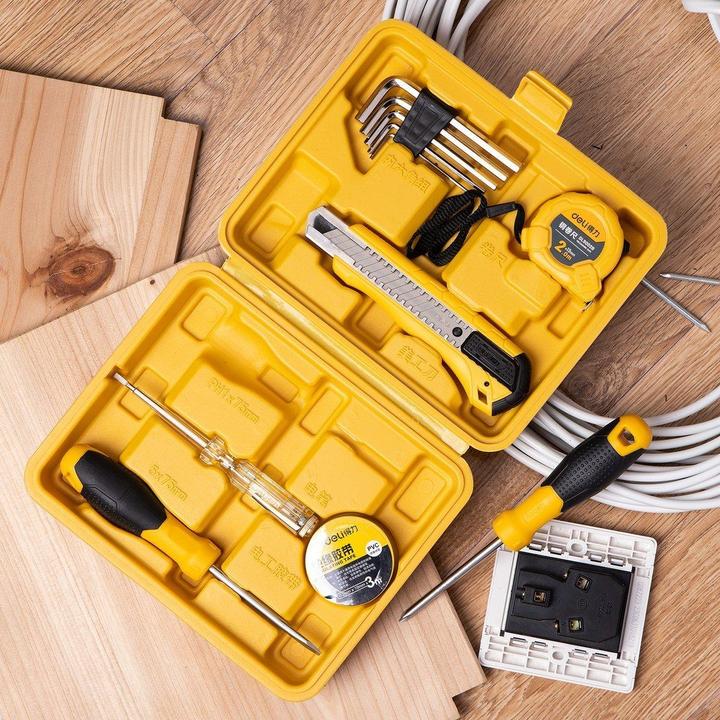 Actual product image Deli Professional tool set Tools EDL10011J - 11 pcs (11 pieces)