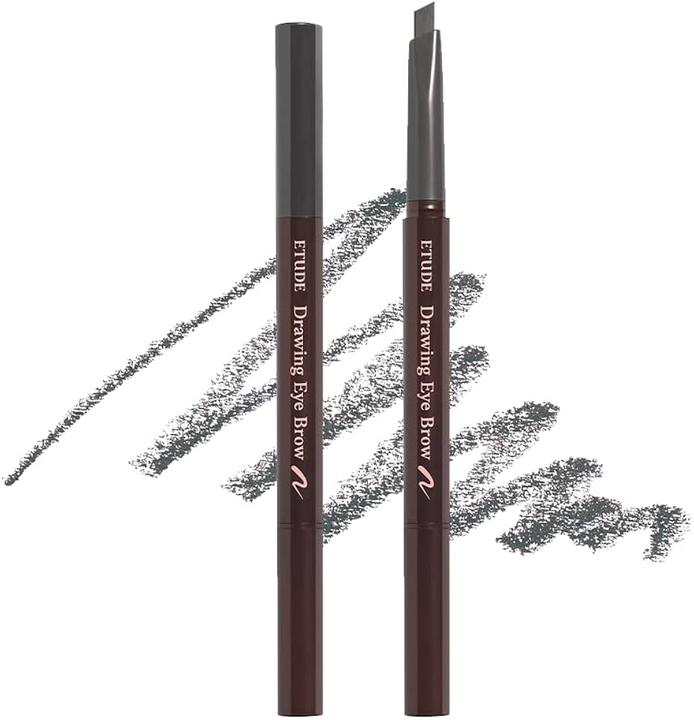 Image du produit Etude House House Drawing Eye Brow 0.25g Dark Brown 21AD Crayon à sourcils longue durée pour une texture douce (Dark Brown)