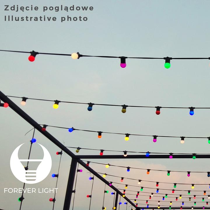 Immagine prodotto Forever Light Ghirlanda luminosa 12m 10 slot E27 IP65 (1200 cm, Interno, Esterno)