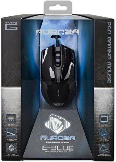 Actual product image Blue Auroza G Mouse (EMS607) (Cable)