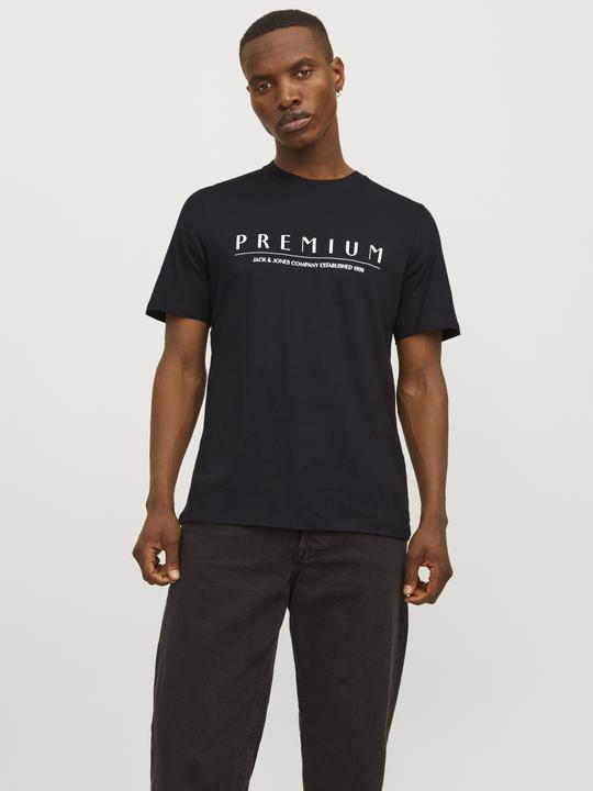Actual product image Jack & Jones Printed O-Neck T-shirt T-shirt (S)