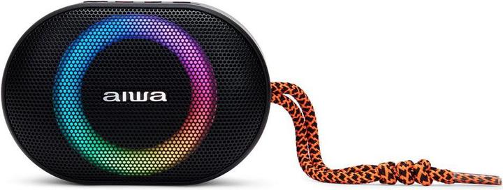 Aiwa BST-330BK haut-parleur noir (2.50 h, Alimentation via port USB)