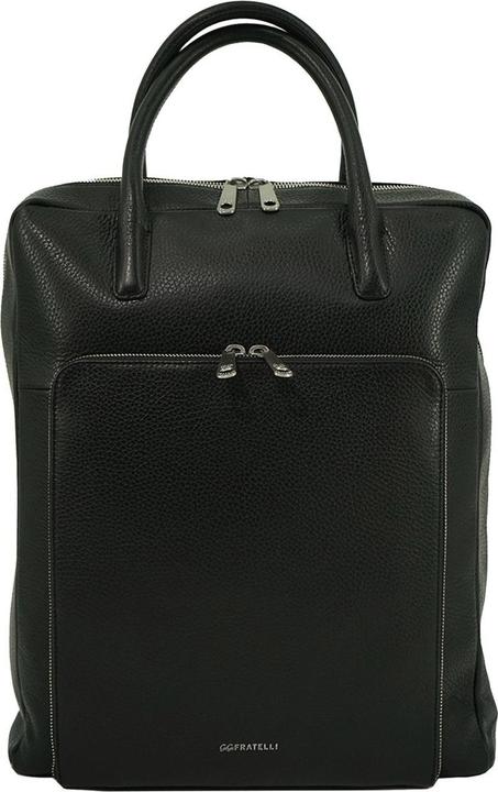 Produktbild Gigi Fratelli Fratelli Dames Laptop Rugzak / Rugtas / Laptoptas / Werktas - Shopper - Zwart - 15 inch