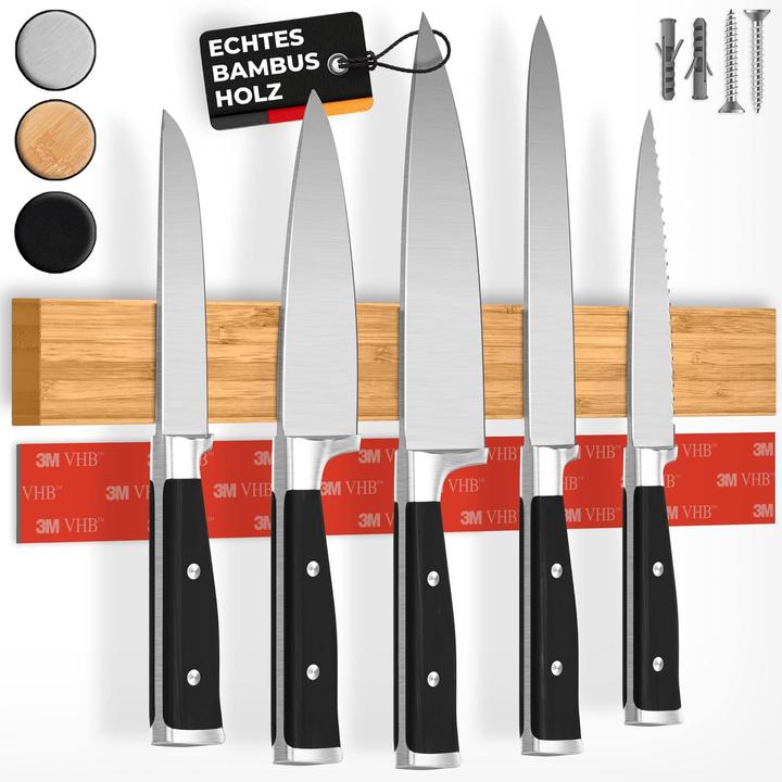 Produktbild Cucino Bambus Magnetmesserleiste