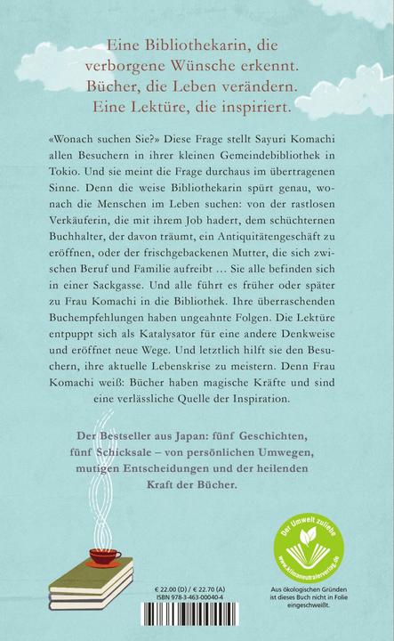 Actual product image Frau Komachi empfiehlt ein Buch (German, Sabine Mangold, Michiko Aoyama, 2023)