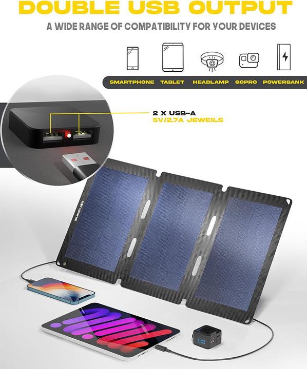 Image du produit Sunslice Explorer Kit (20000 mAh, 18 W)