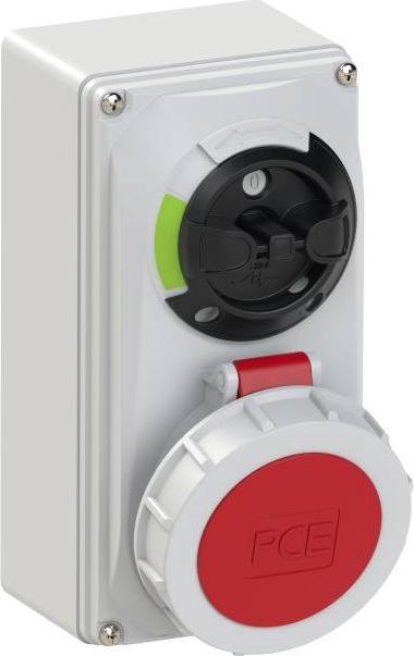 Image du produit PCE 61152-6 Prise murale interruptible 16A 5p 6h IP67