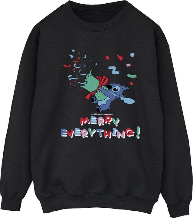 Disney Lilo And Stitch Stitch Merry Everything Sweatshirt (XL)